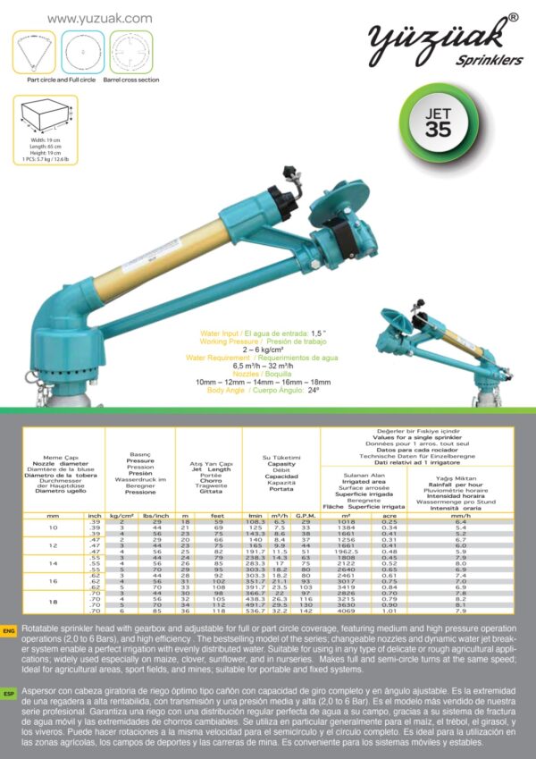 WhatsApp Image 2026-09-09 at 7.17.34 AM (7) YUZUAK JET 35 Irrigation Sprinkler | High-Efficiency Agricultural Sprinkler